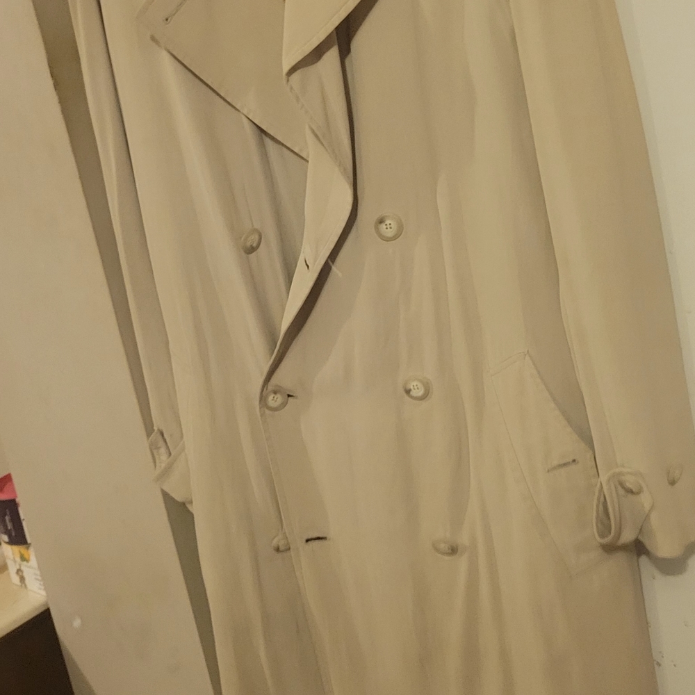 Armani trenchcoat